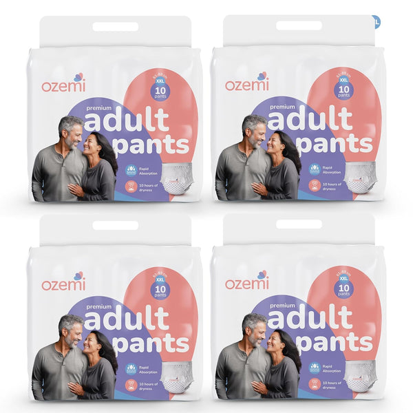 Ozemi Premium Adult Diaper Pant Style ǀ Double Extra Large size