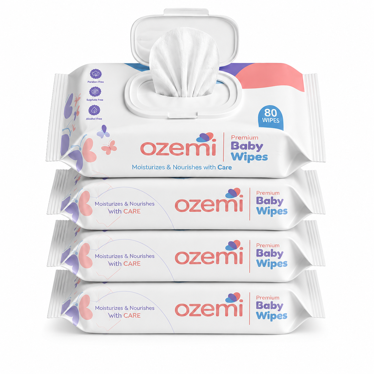 Ozemi Baby Water Wipes