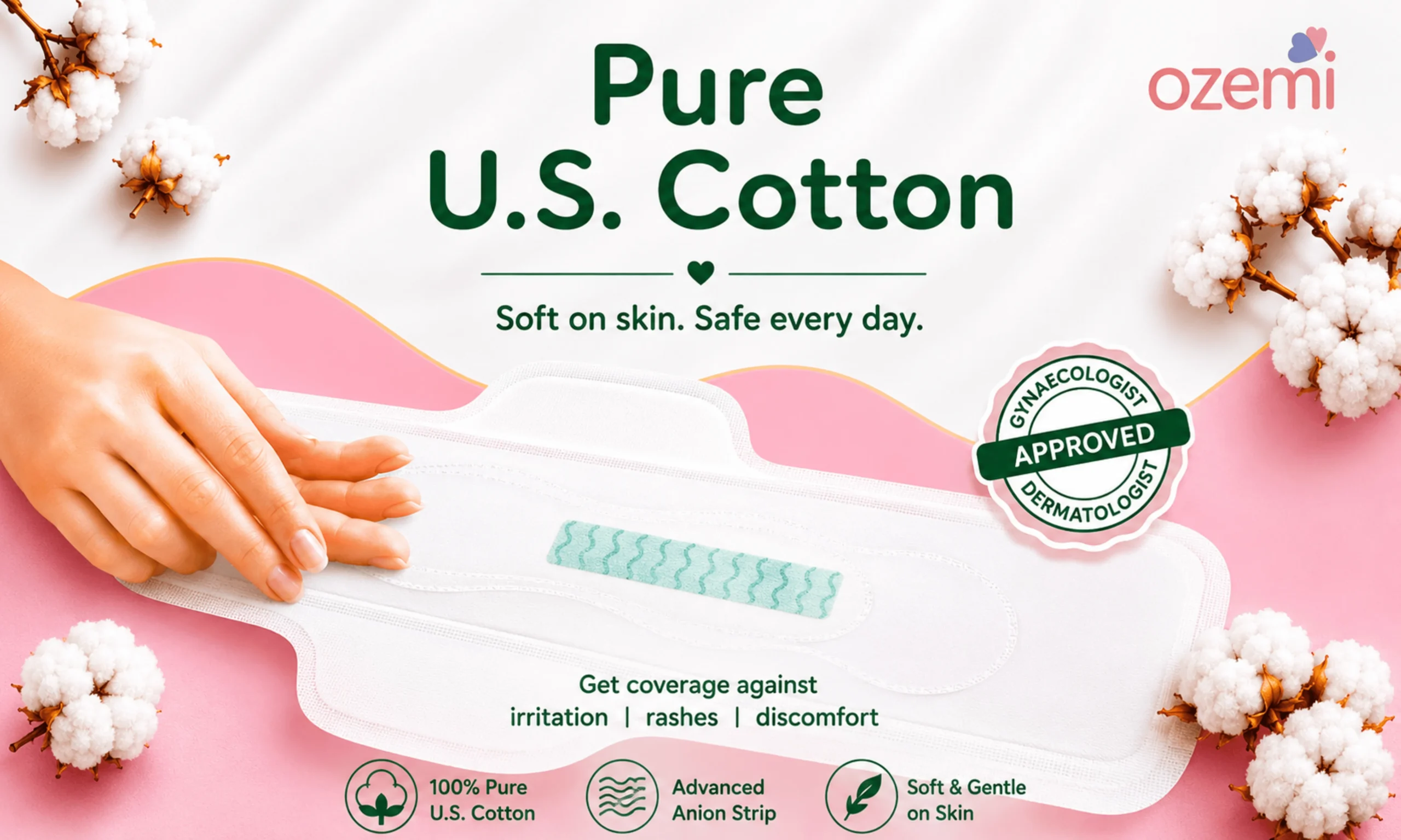 Eco-Friendly Bamboo Sanitary Pads