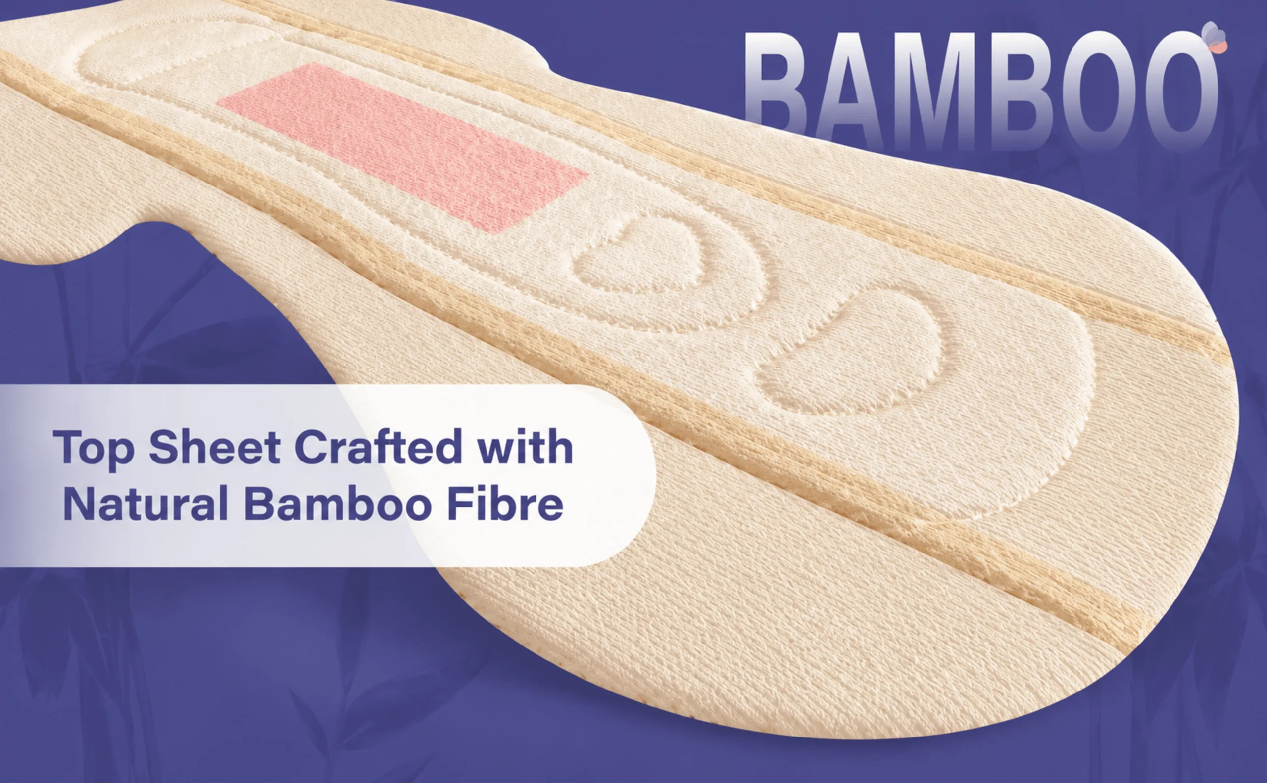 Top Sheet Crafted with Natural Bamboo Fibre