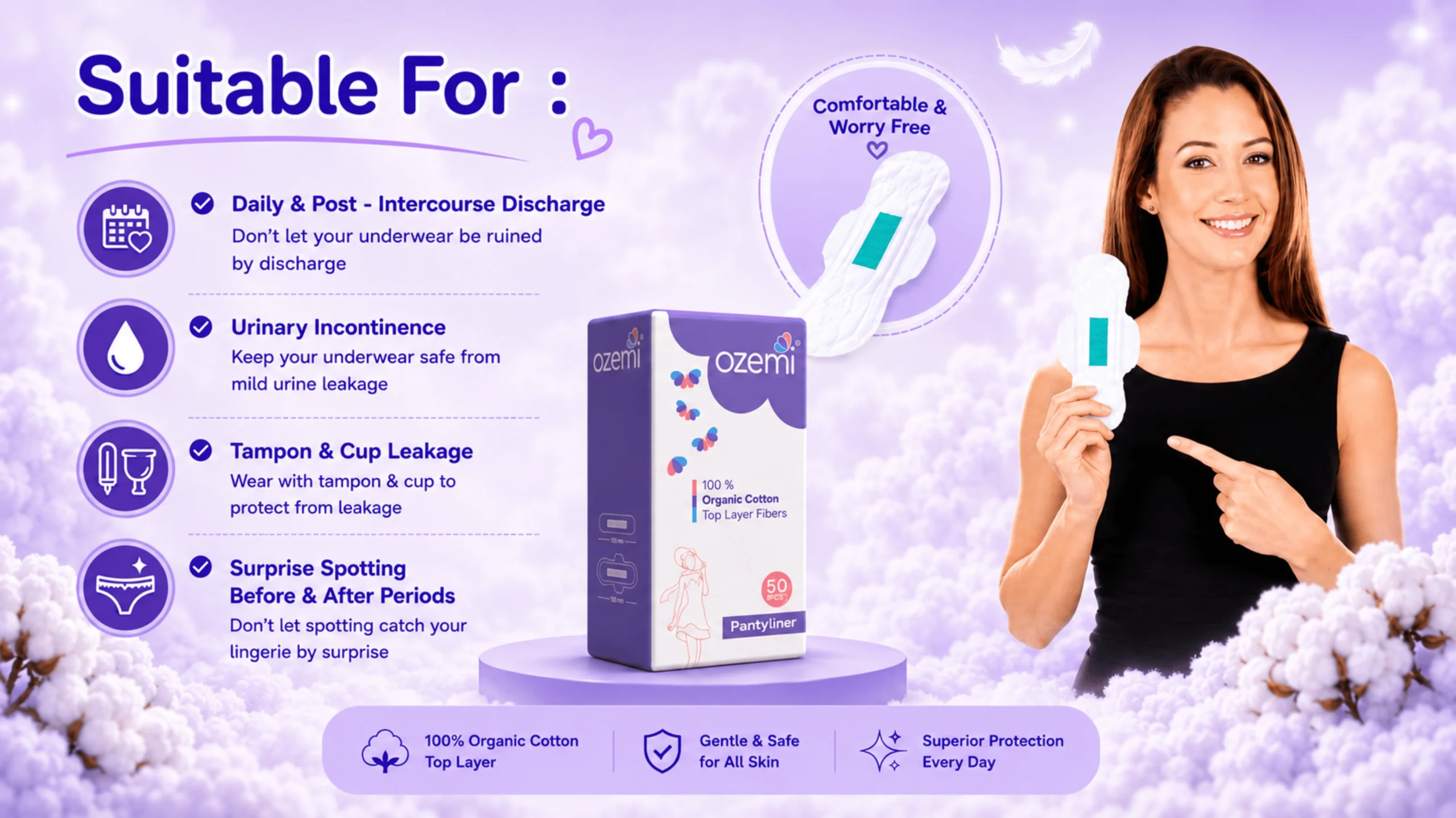 Bamboo Pad vs Regular Pad Breathability