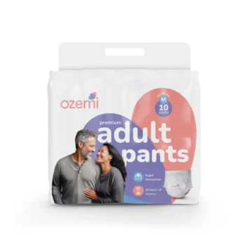 Ozemi Premium Adult Diaper Pant Style ǀ Medium Size (M)