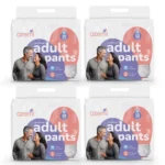 Ozemi Premium Adult Diaper Pant Style ǀ Medium Size (M) Pack 10