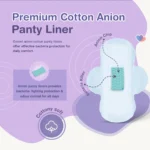 Ozemi Anion Cotton Pantyliner ǀ 180 MM (Large) Pack 50