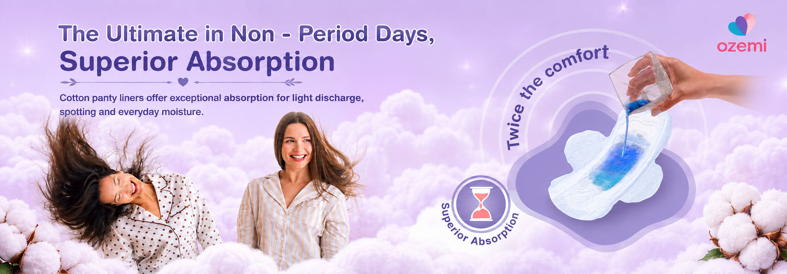 3x More Absorbent Technology