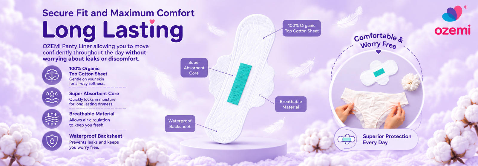 Bamboo Pad vs Regular Pad Breathability